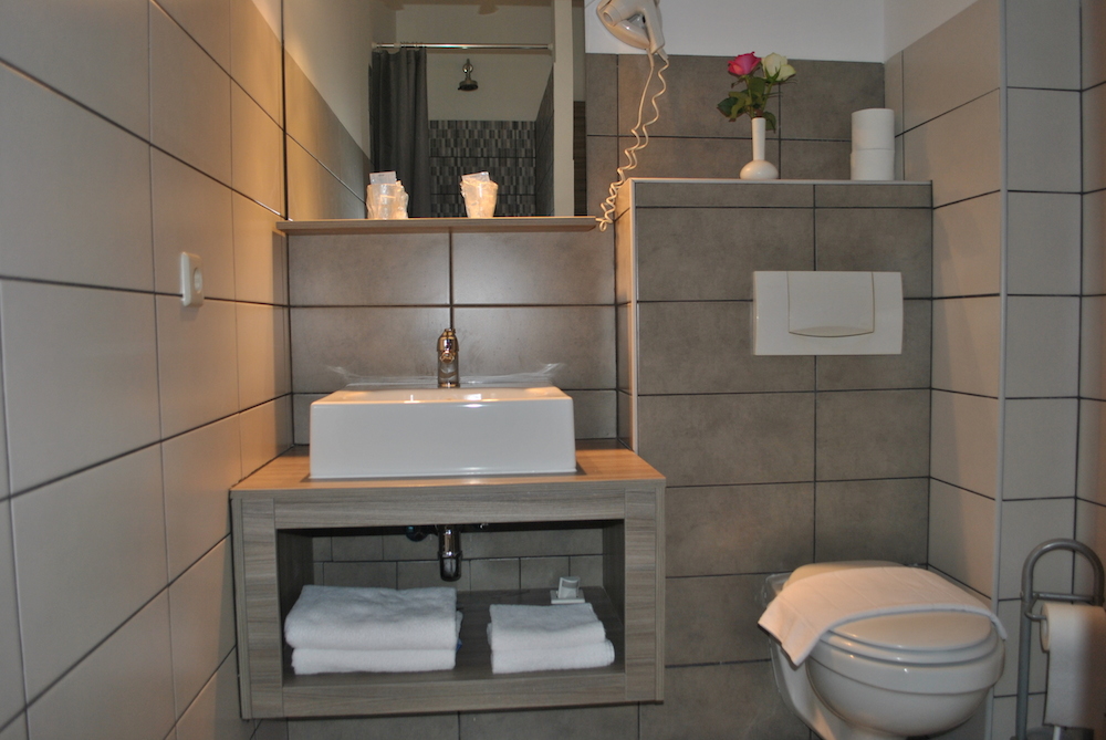 Salle de bain de l’Auberge Gaglioti